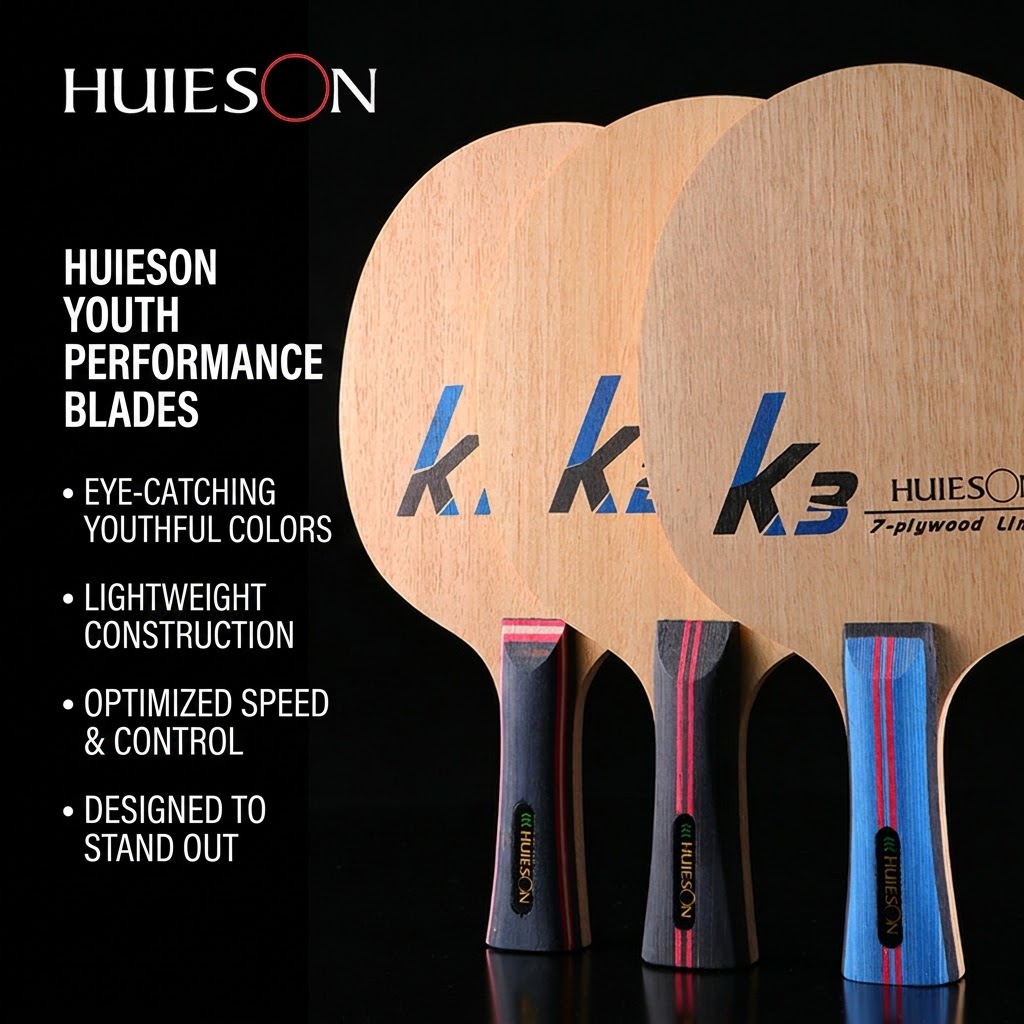 Outdoor Furniture Wooden - Table Tennis Racket Baseplate, Beginner's Solid
