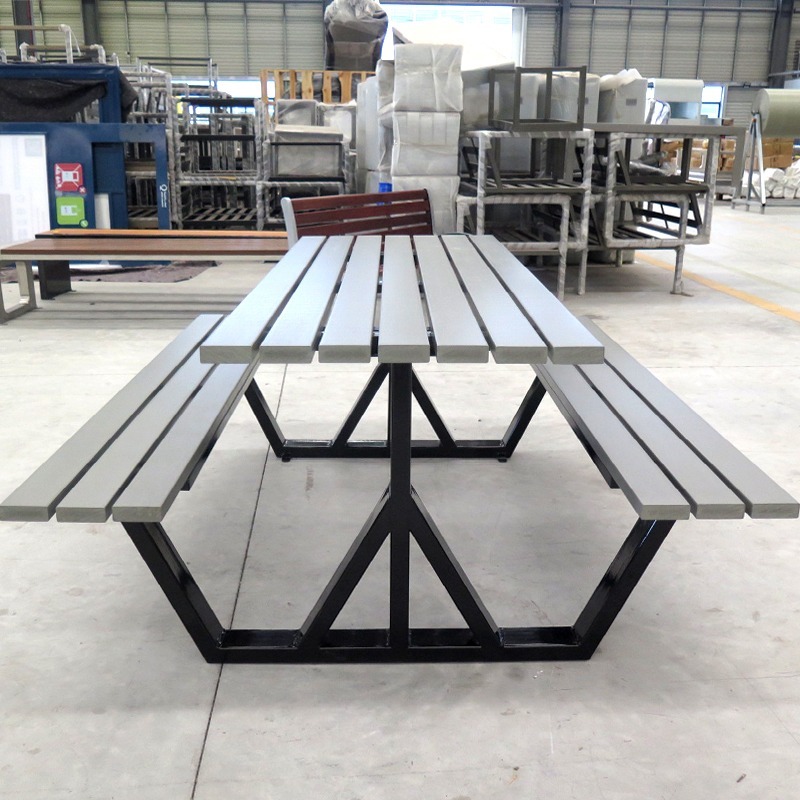 Outdoor Furniture Recycled Plastic - Eco Friendly Commercial Wood Plastic Picnic