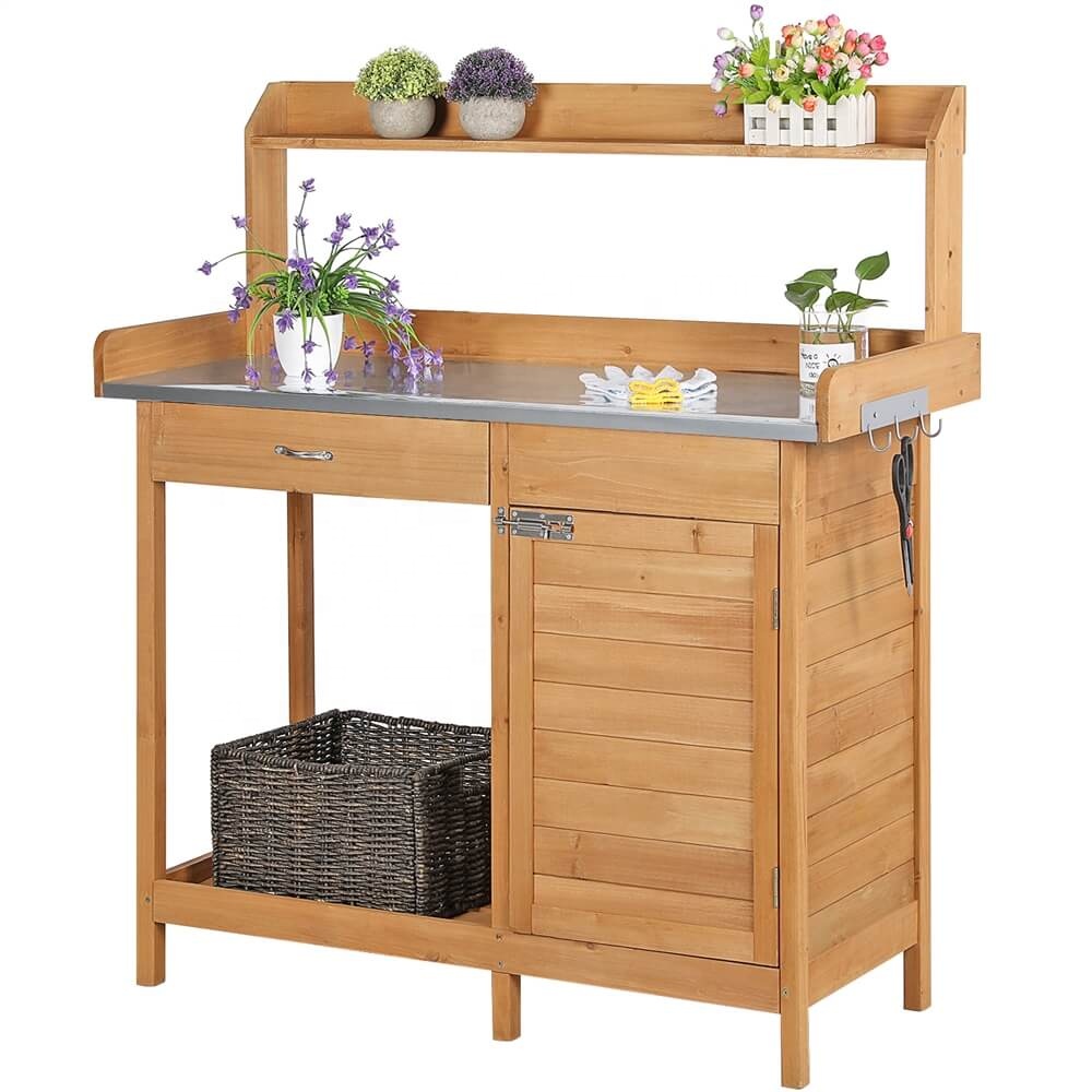Outdoor Home Use Solid Wood Po - Outdoor Furniture Wooden ulasan dan harga