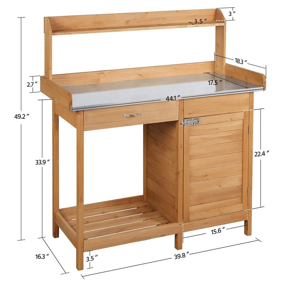 Outdoor Home Use Solid Wood Po - Outdoor Furniture Wooden ulasan dan harga