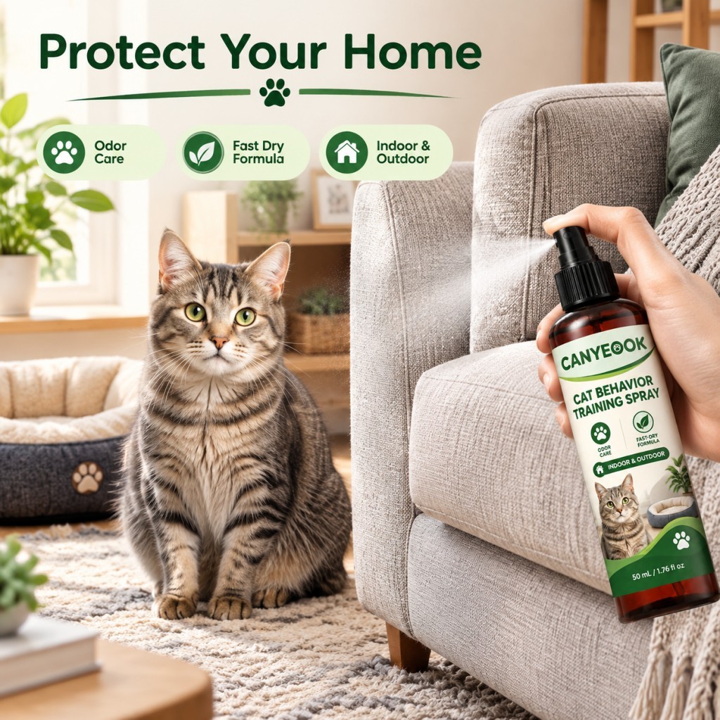 CANYEOOK Cat Training Spray 50 - Outdoor Furniture Quick Dry ulasan dan harga
