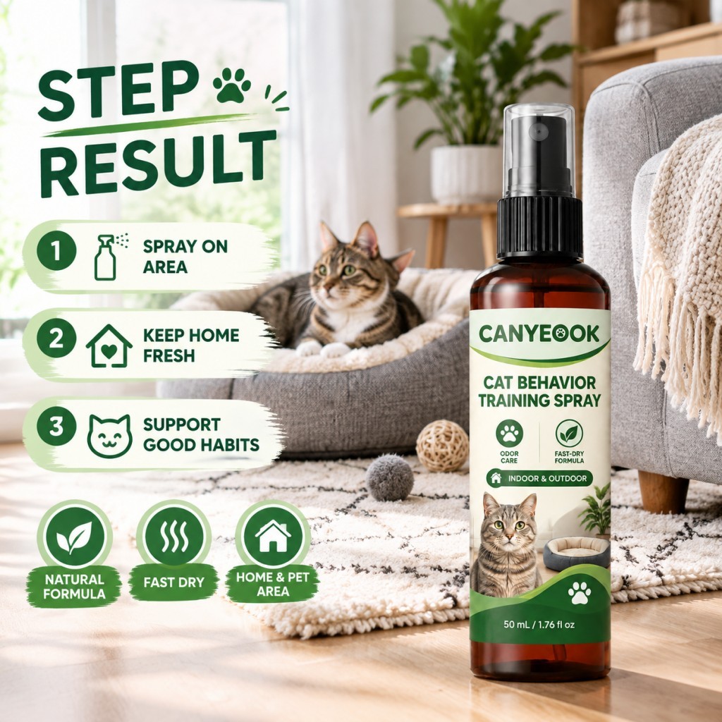 CANYEOOK Cat Training Spray 50 - Outdoor Furniture Quick Dry ulasan dan harga