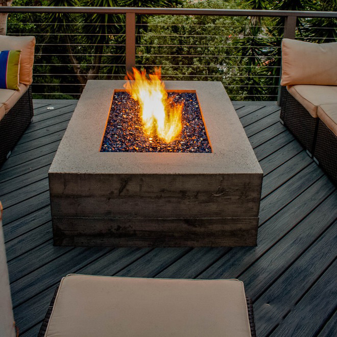 is-Modern Corten Steel Fire Pl - Outdoor Furniture Fire Table ulasan dan harga