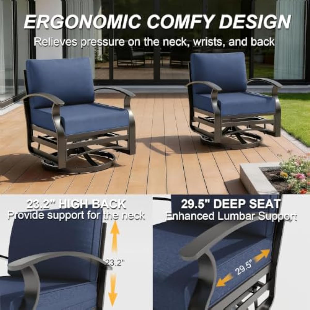 Five-item outdoor lounge ensem - Outdoor Furniture Fire Table ulasan dan harga