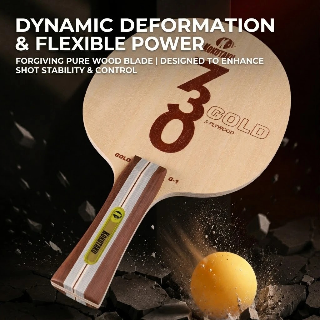Kokutaku Table Tennis Blade FL - Outdoor Furniture Wooden ulasan dan harga