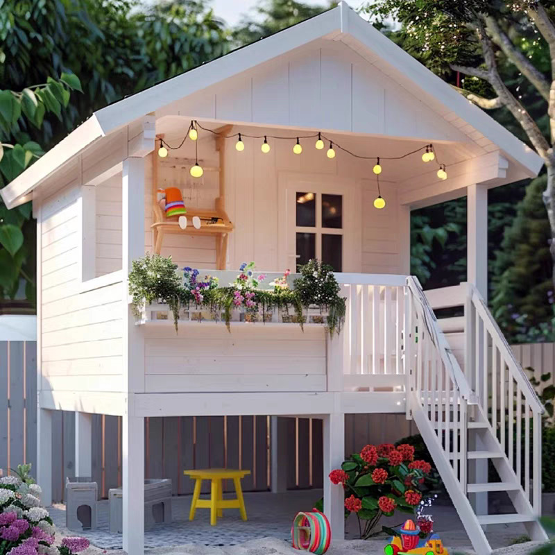 Kindergarten Playhouse Outdoor - Outdoor Furniture Wooden ulasan dan harga