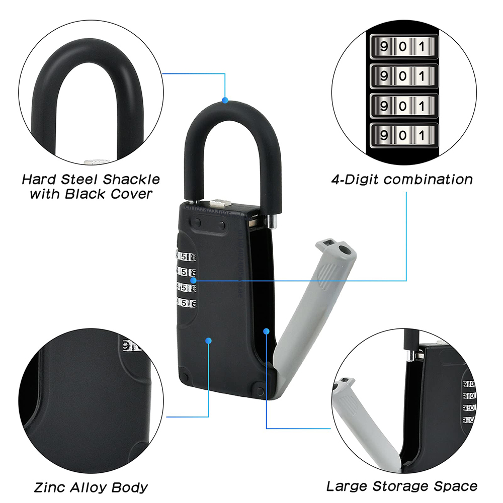 Padlock Key Lock Box Small Com - Outdoor Furniture Warehouse ulasan dan harga