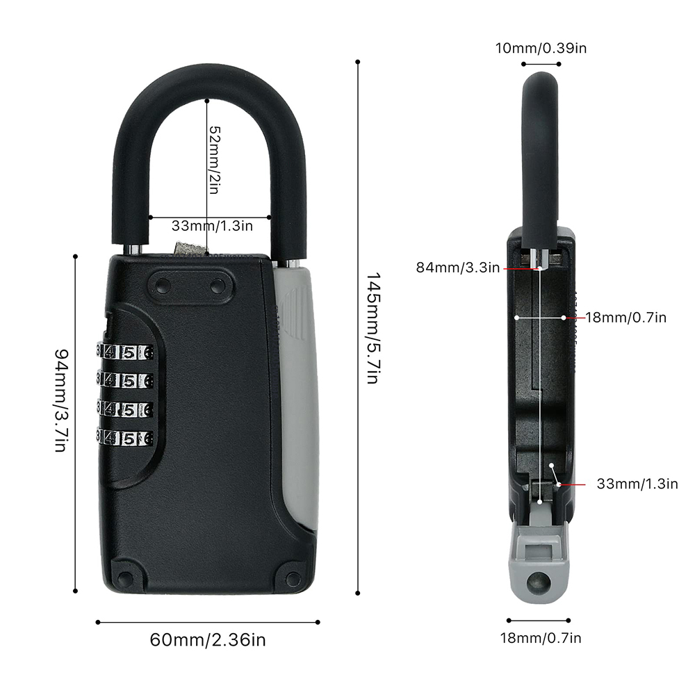 Padlock Key Lock Box Small Com - Outdoor Furniture Warehouse ulasan dan harga