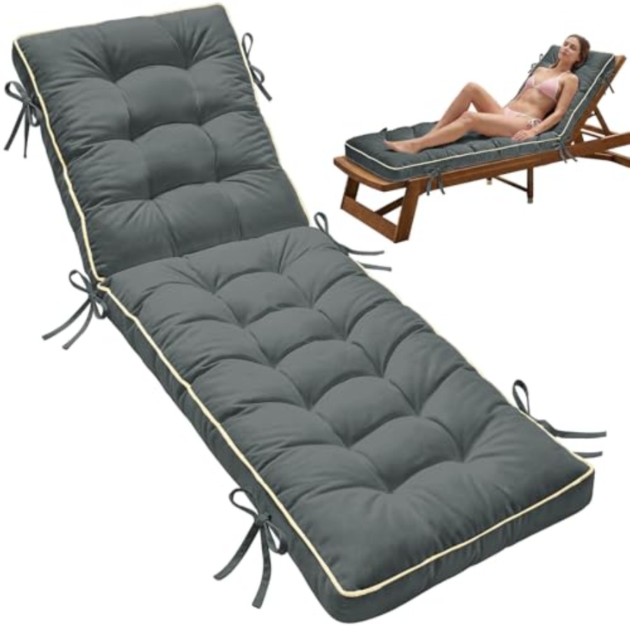 x21 Folding Chaise Lounge Cush - Outdoor Furniture Quick Dry ulasan dan harga