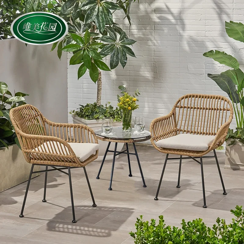 Nordic Dining Chairs for Kitch - Outdoor Furniture Iron ulasan dan harga
