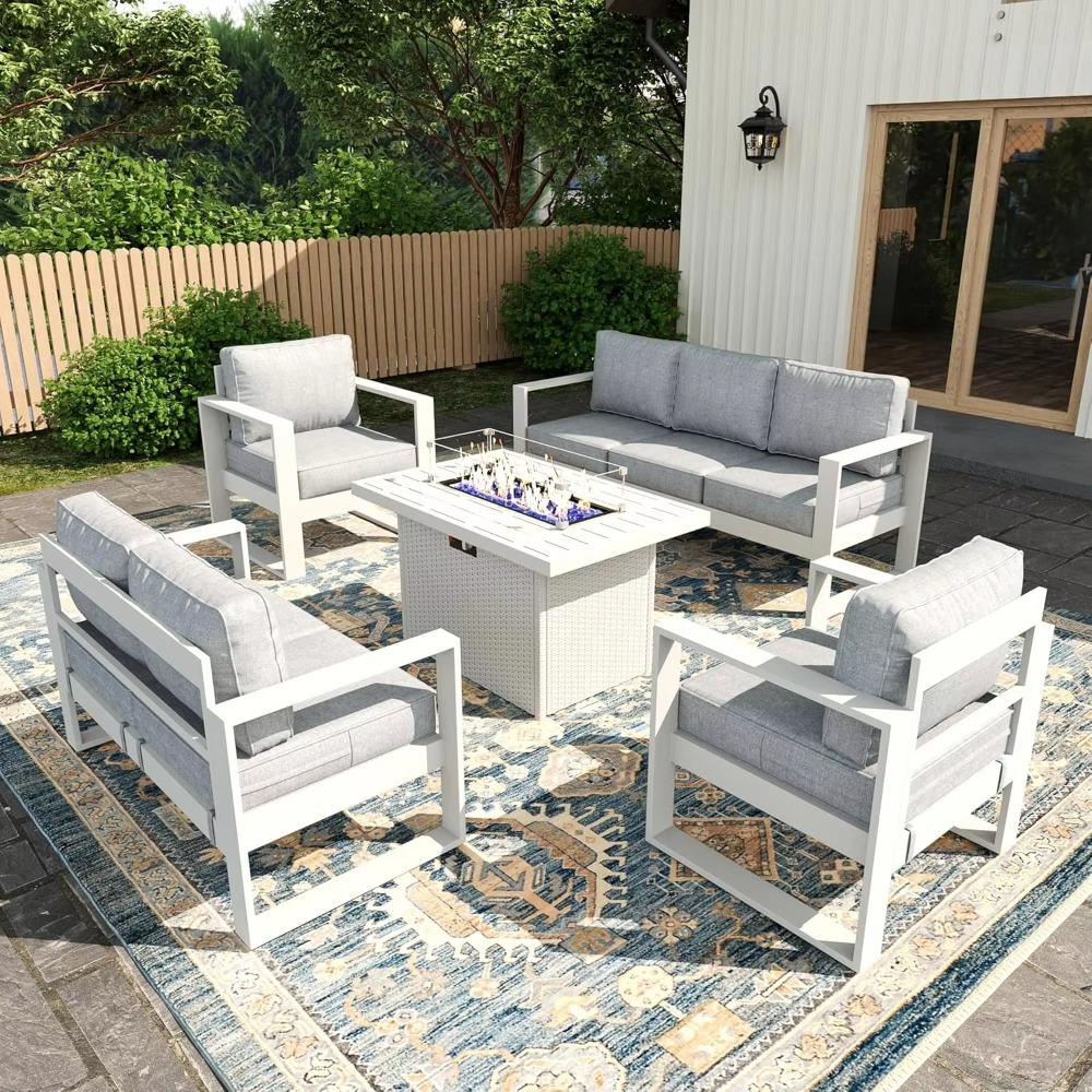 Terrace Seat Set Balcony Furni - Outdoor Furniture Fire Table ulasan dan harga