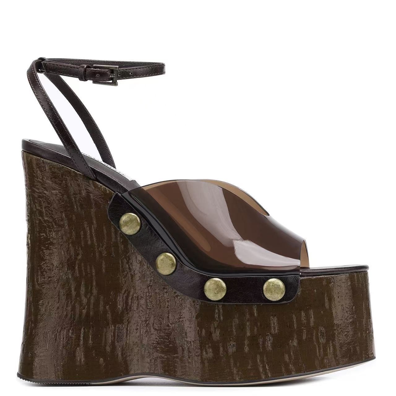 High-heeled 14 cm Thick-heeled - Outdoor Furniture Wooden ulasan dan harga