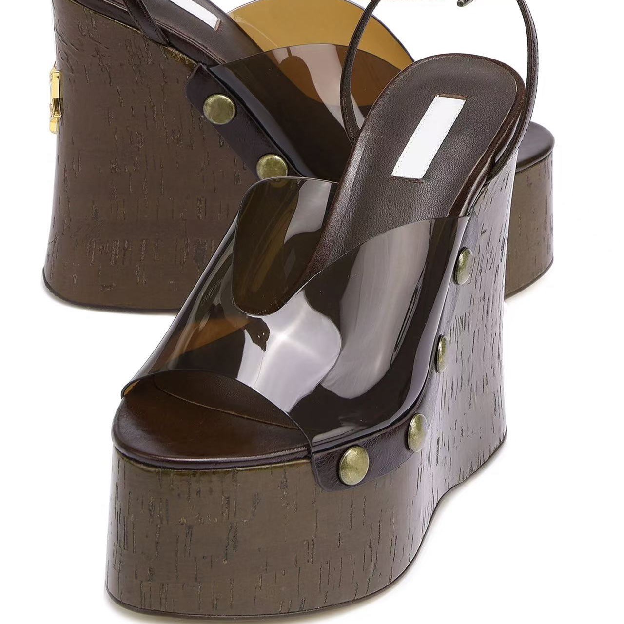 High-heeled 14 cm Thick-heeled - Outdoor Furniture Wooden ulasan dan harga