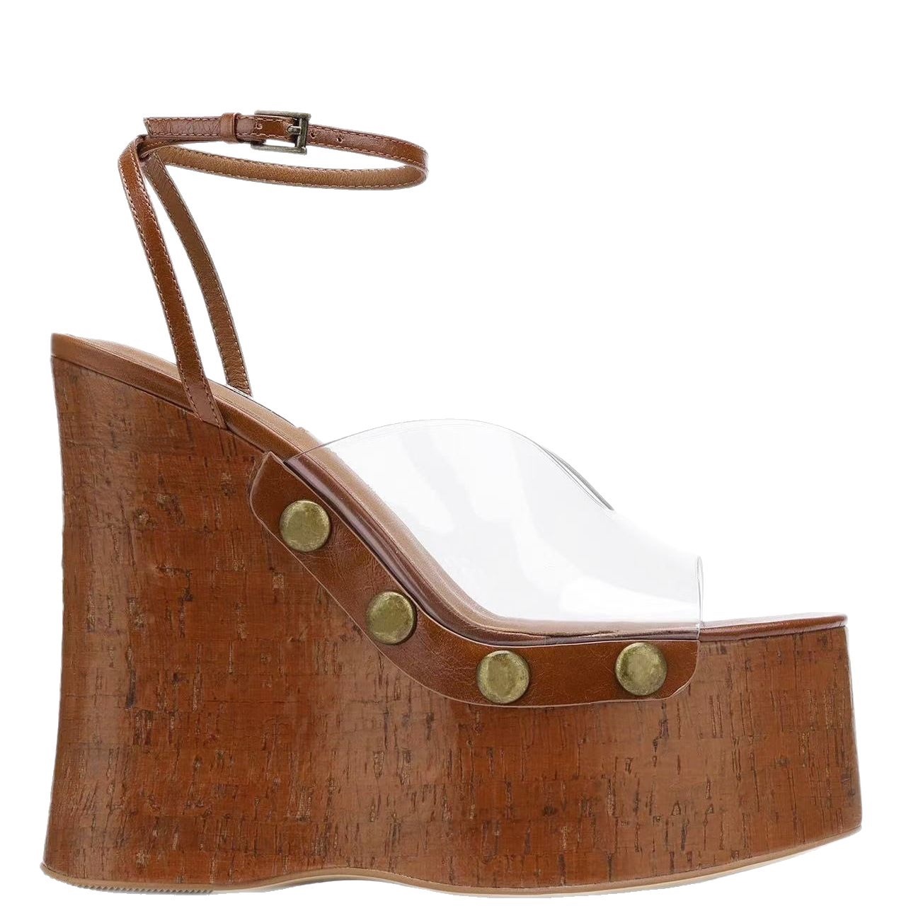High-heeled 14 cm Thick-heeled - Outdoor Furniture Wooden ulasan dan harga