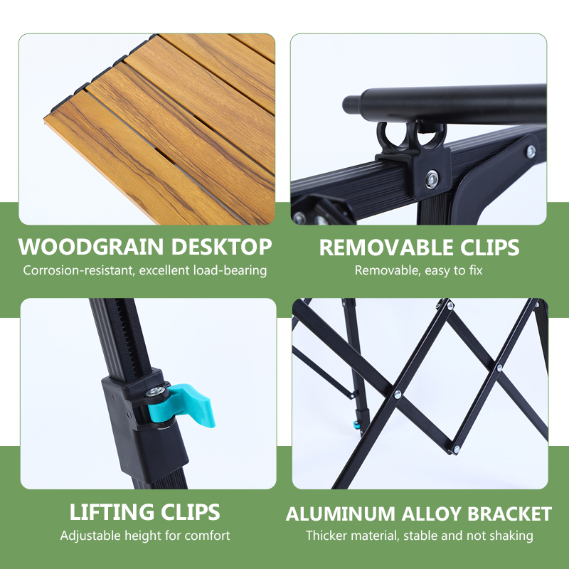 Adjustable Aluminum Alloy Tabl - Outdoor Furniture Warehouse ulasan dan harga