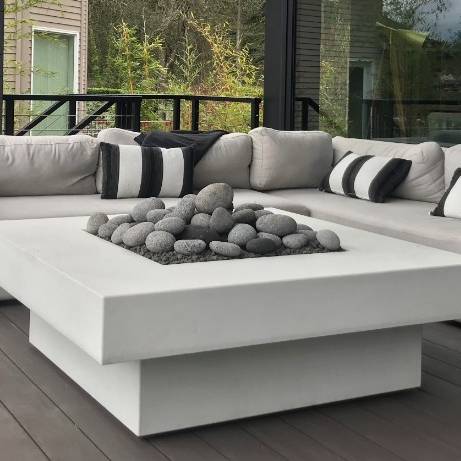 Outdoor Sofa Set Fire Pit Tabl - Outdoor Furniture Fire Table ulasan dan harga