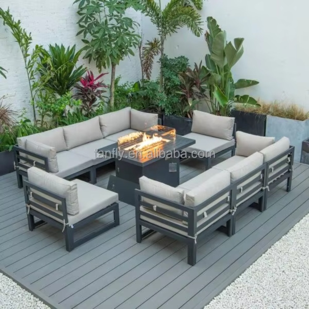 Villa Hotel Outdoor Furniture  - Outdoor Furniture Fire Table ulasan dan harga