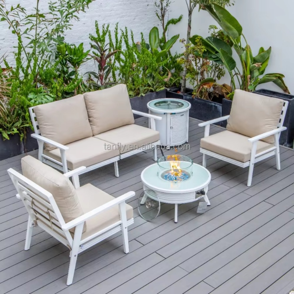 Villa Hotel Outdoor Furniture  - Outdoor Furniture Fire Table ulasan dan harga