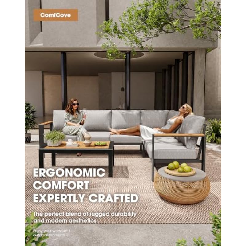 Modern 3-Piece Outdoor Sofa Se - Outdoor Furniture Quick Dry ulasan dan harga