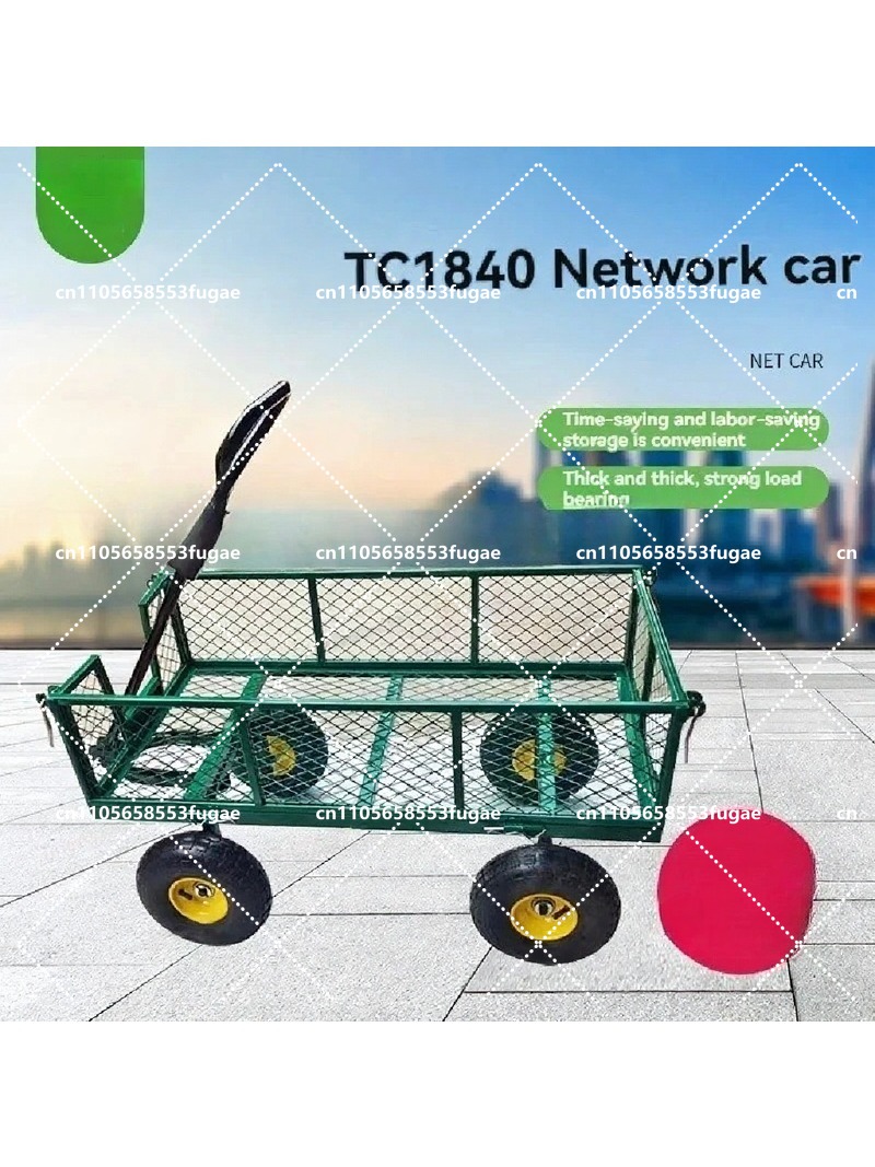 Heavy Duty Utility Cart 4 Whee - Outdoor Furniture Warehouse ulasan dan harga