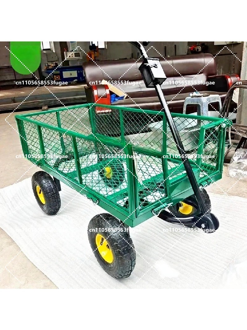 Heavy Duty Utility Cart 4 Whee - Outdoor Furniture Warehouse ulasan dan harga