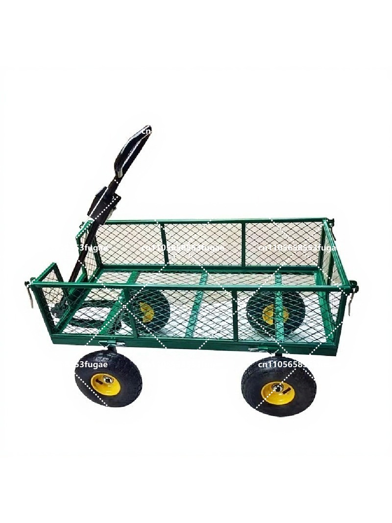 Heavy Duty Utility Cart 4 Whee - Outdoor Furniture Warehouse ulasan dan harga