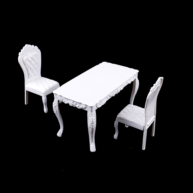 Dollhouse 1:6 Kitchen Furnitur - Outdoor Furniture Wooden ulasan dan harga