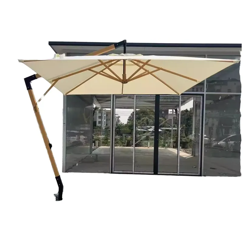 Aluminum Alloy Cantilever Umbr - Outdoor Furniture With Umbrella ulasan dan harga