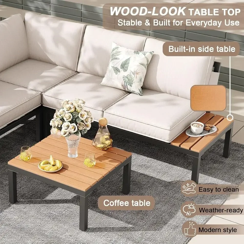 5-Person Outdoor Patio Furnitu - Outdoor Furniture For Pool ulasan dan harga
