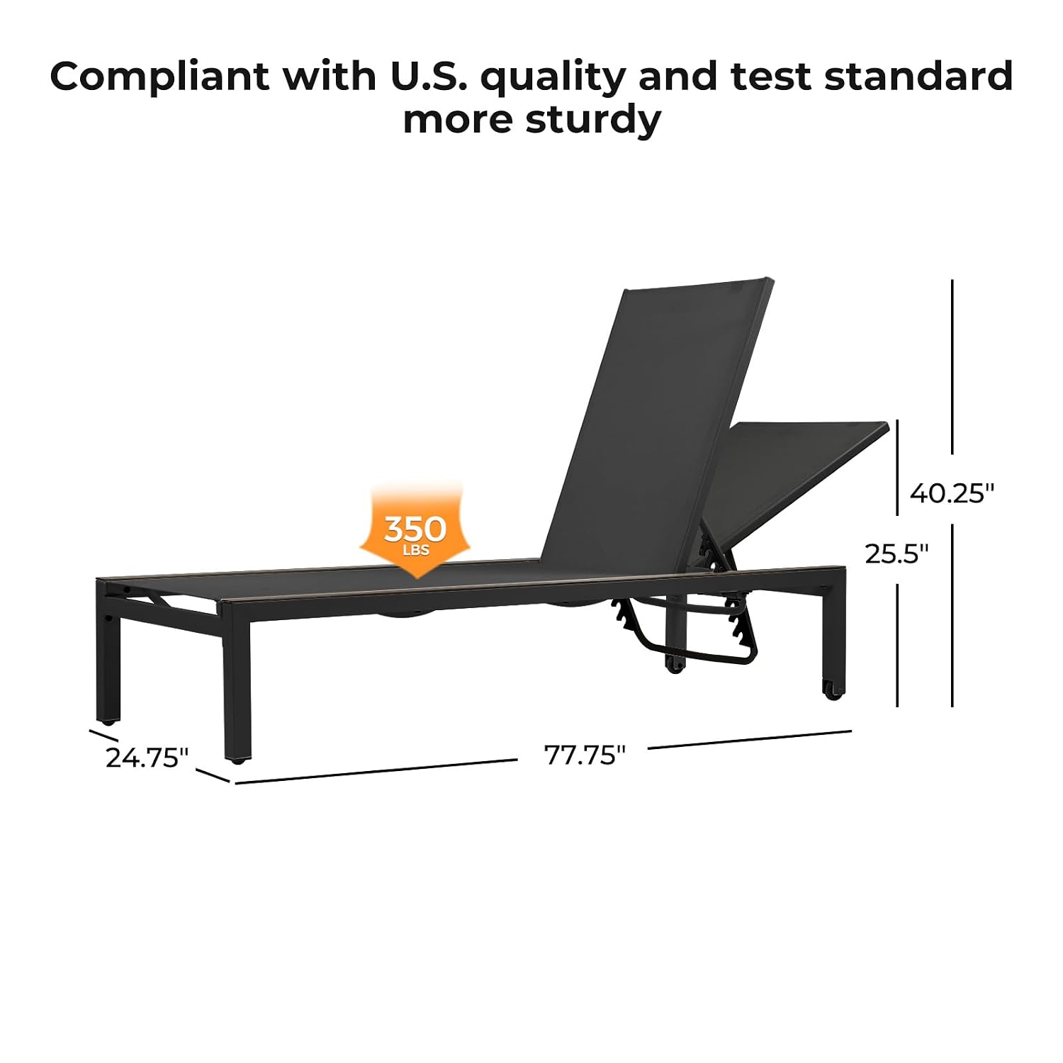 Extra-Long Mesh Sling Lounge C - Outdoor Furniture Quick Dry ulasan dan harga