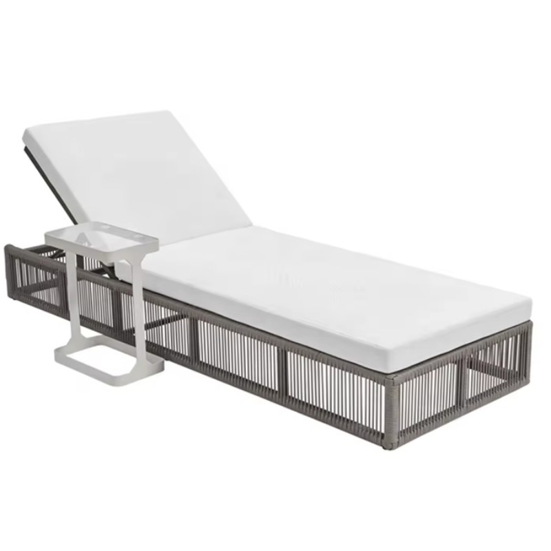 Modern Gray Aluminum Hotel Cha - Outdoor Furniture For Pool ulasan dan harga