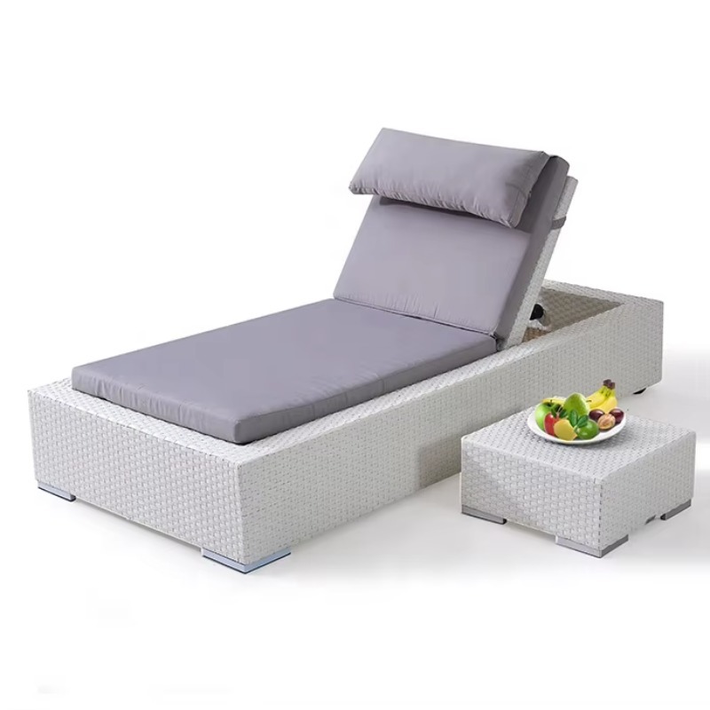 Modern Gray Aluminum Hotel Cha - Outdoor Furniture For Pool ulasan dan harga