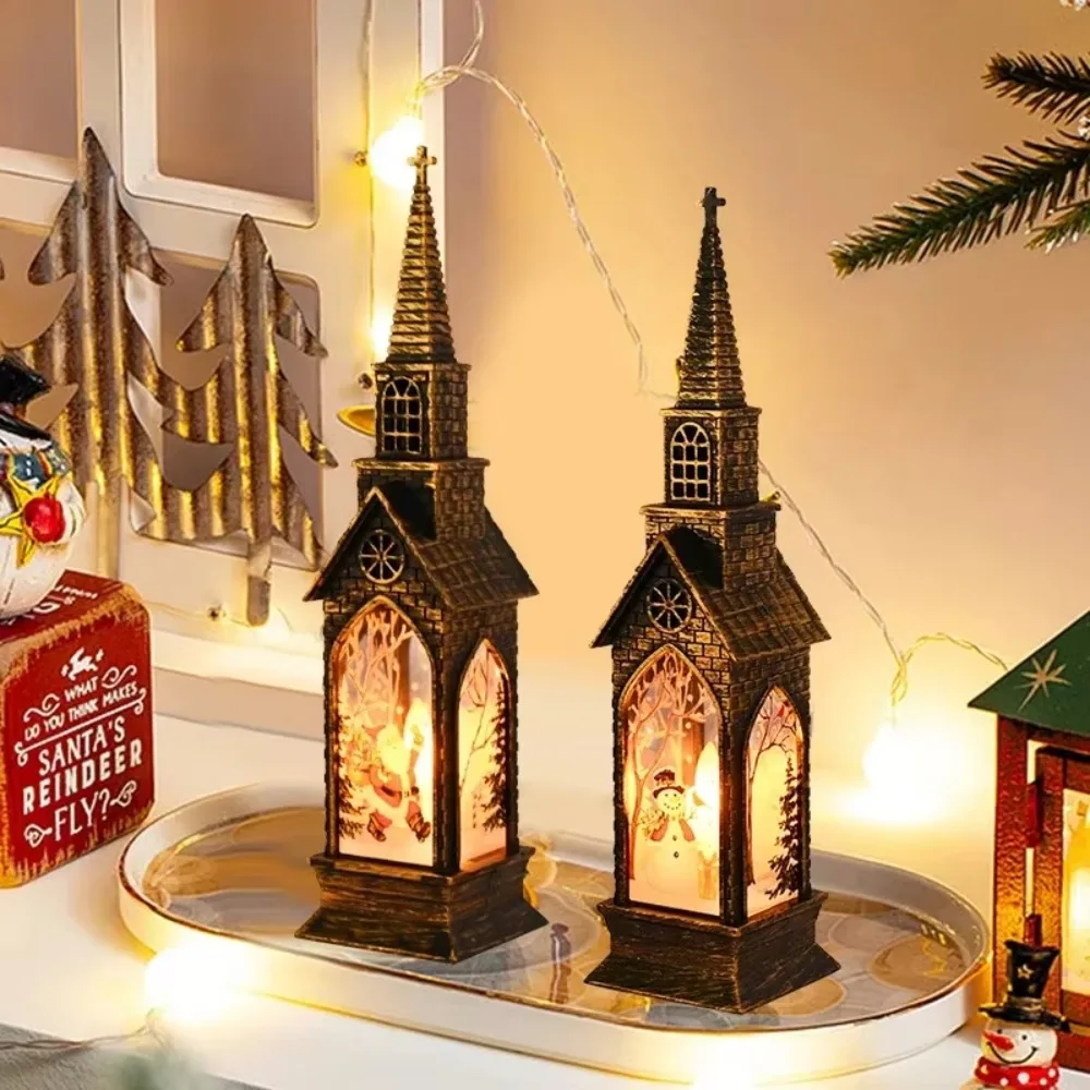 Christmas LED Church Tower Lan - Outdoor Furniture Fire Table ulasan dan harga